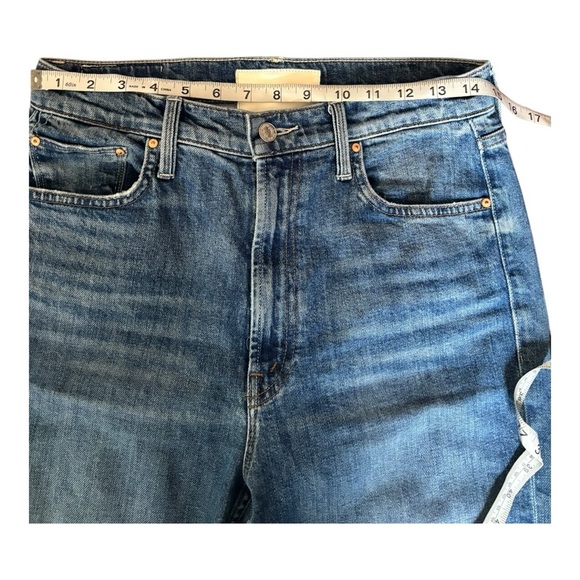 Mother Denim - The High Waisted Rider Skimp in Cowboys Don't Cry - Picture 8 of 11